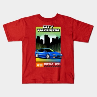 Vintage Honda CRX Kids T-Shirt